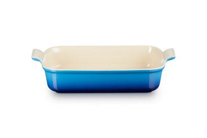 Heritage Rect Dish 32cm Azure Blue