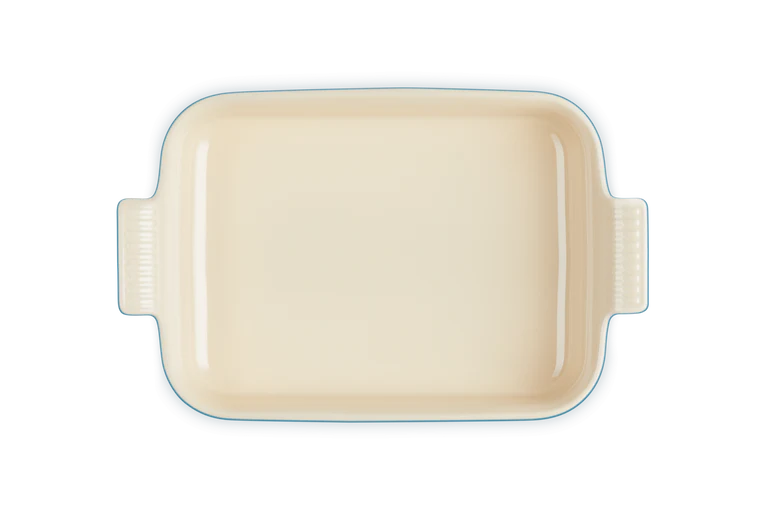 Heritage Rect Dish 32cm Azure Blue