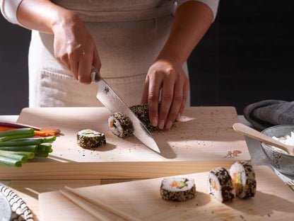5000MCD Birchwood Santoku Knife - 18cm