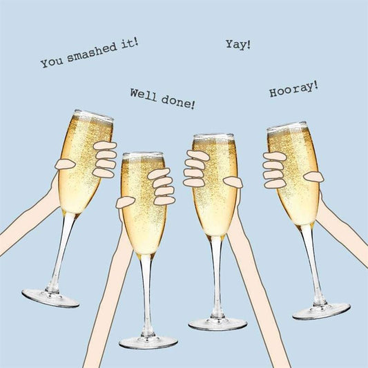 Card - Well Done Cheers
